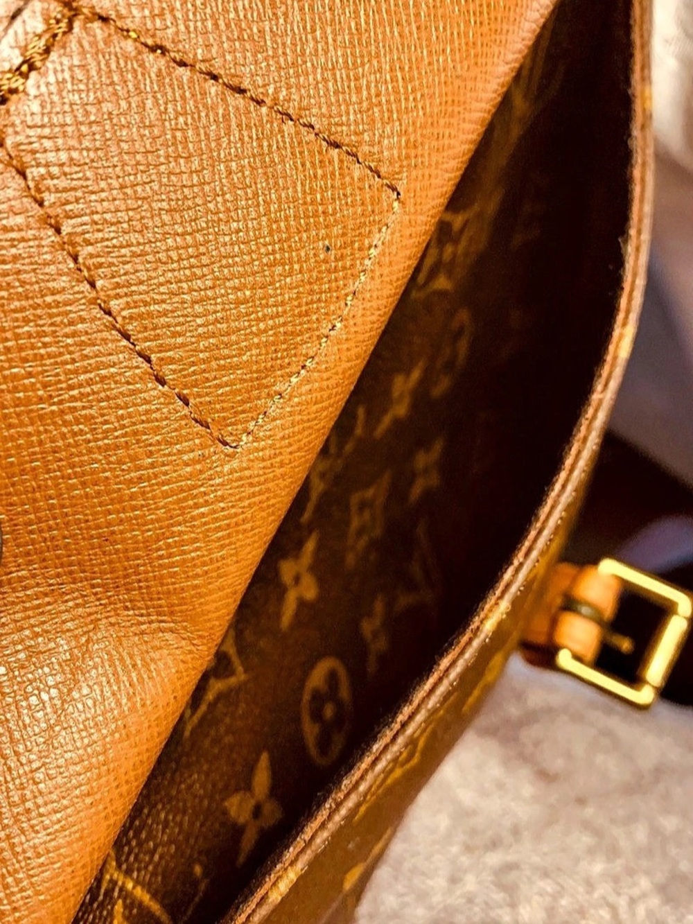 Louis Vuitton Authentic Vintage Monogram Jeune Fille crossbody / shoulder w/ COA - Picture 11 of 13